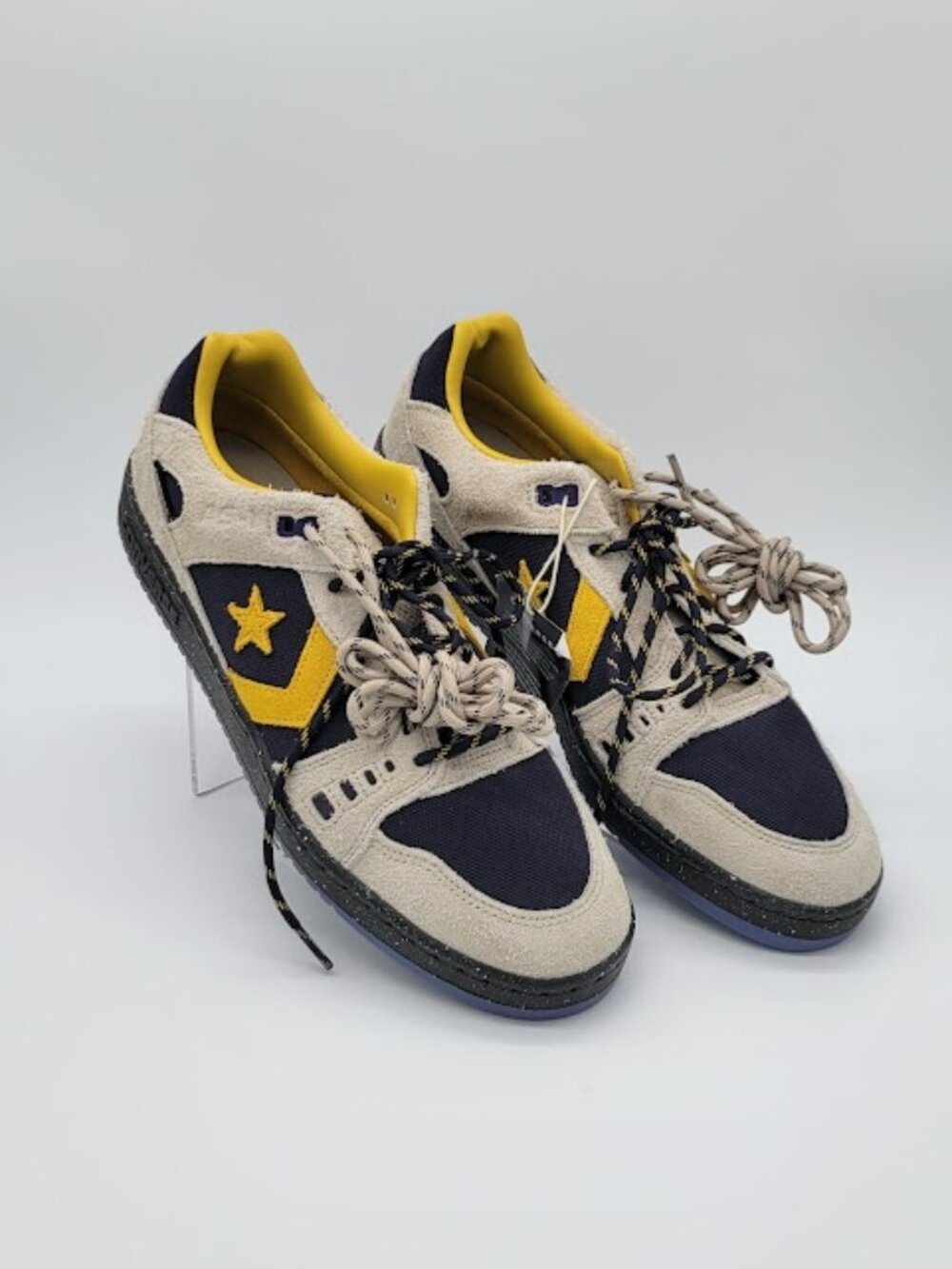 CONVERSE CONS AS-1 Pro Suede Cordura Sneakers Beach Stone Navy Men’s 11.5 NWOB